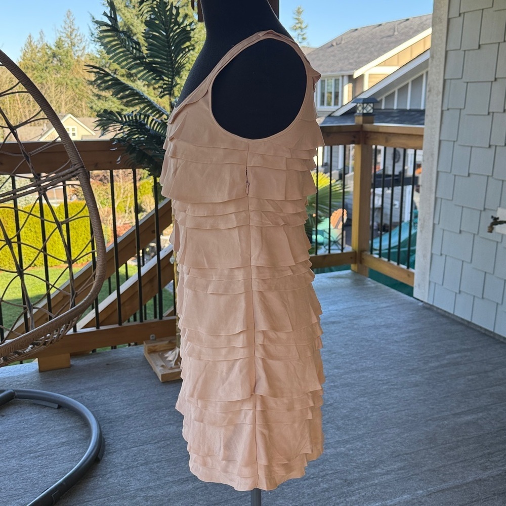 French Connection | Silk Ruffle Dress - Picture 4 of 8